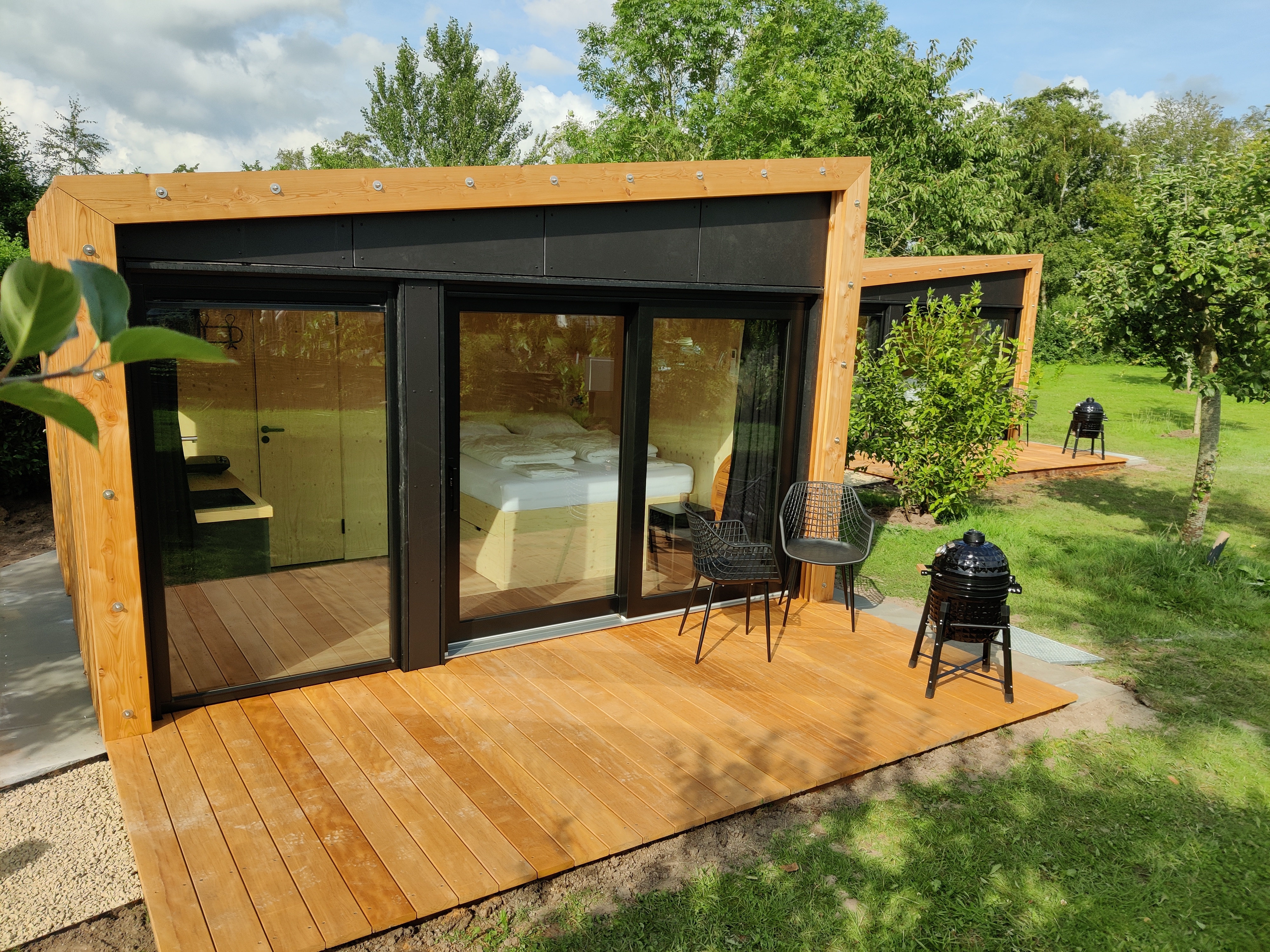 Wetland Cabin 2 persoons (op Boetiekpark de Kas, Scherpenzeel, Friesland)